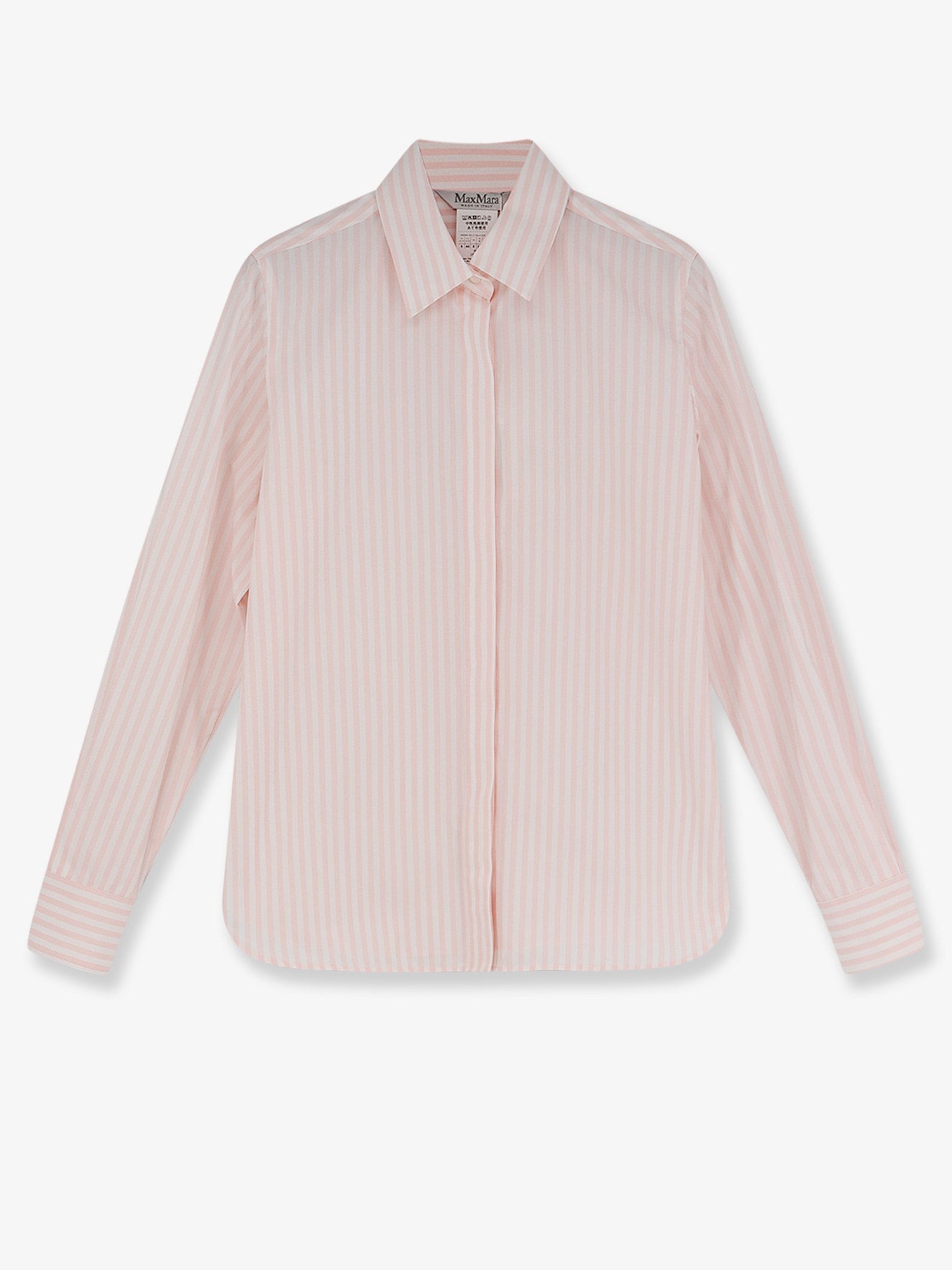 Max Mara Mxmaccenni Striped Cotton Shirt