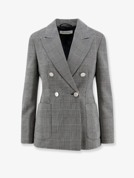 Max Mara Mxmaccordo Double-breasted Virgin Wool Blazer