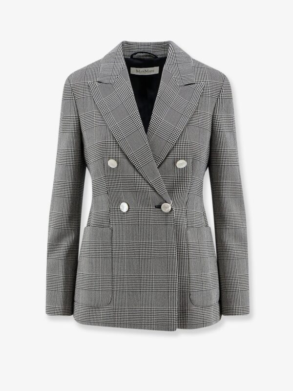 Max Mara Mxmaccordo Double-breasted Virgin Wool Blazer