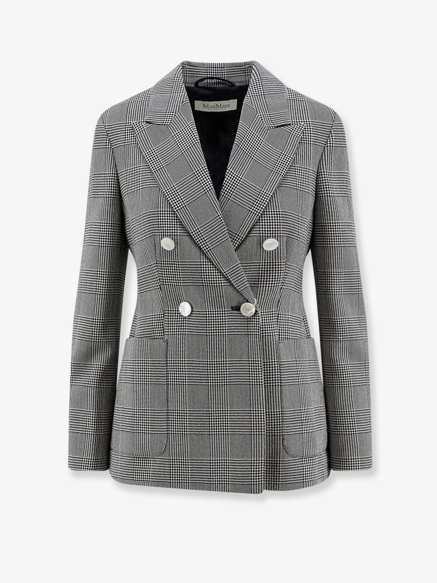 Max Mara Mxmaccordo Double-breasted Virgin Wool Blazer