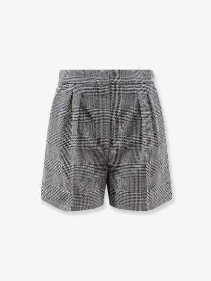 Max Mara Mxmagoraio Virgin Wool Shorts