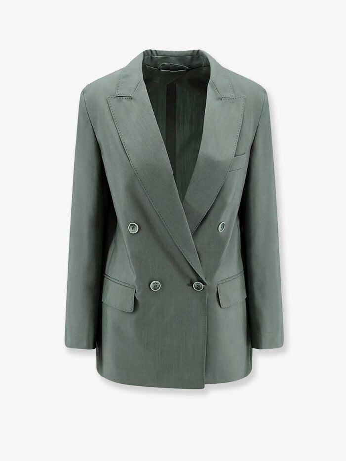 Max Mara Mxmalbata Virgin Wool And Silk Blazer