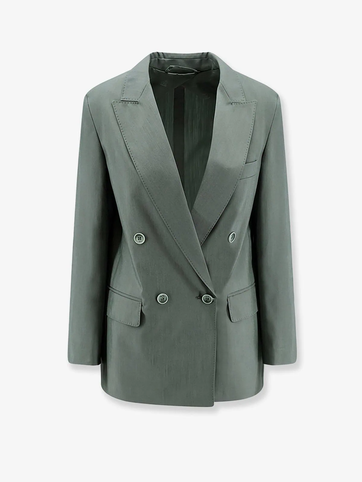Max Mara Mxmalbata Virgin Wool And Silk Blazer