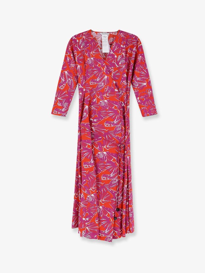 Max Mara Mxmcamino Printed Cotton Dress