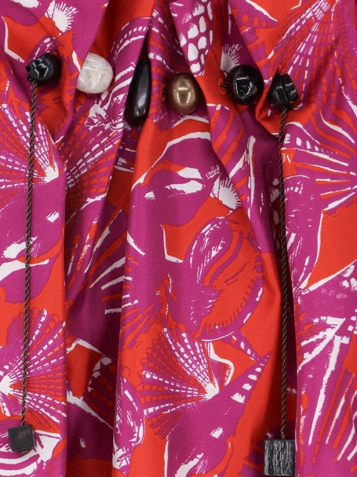 Max Mara Mxmcartone Silk Long Dress