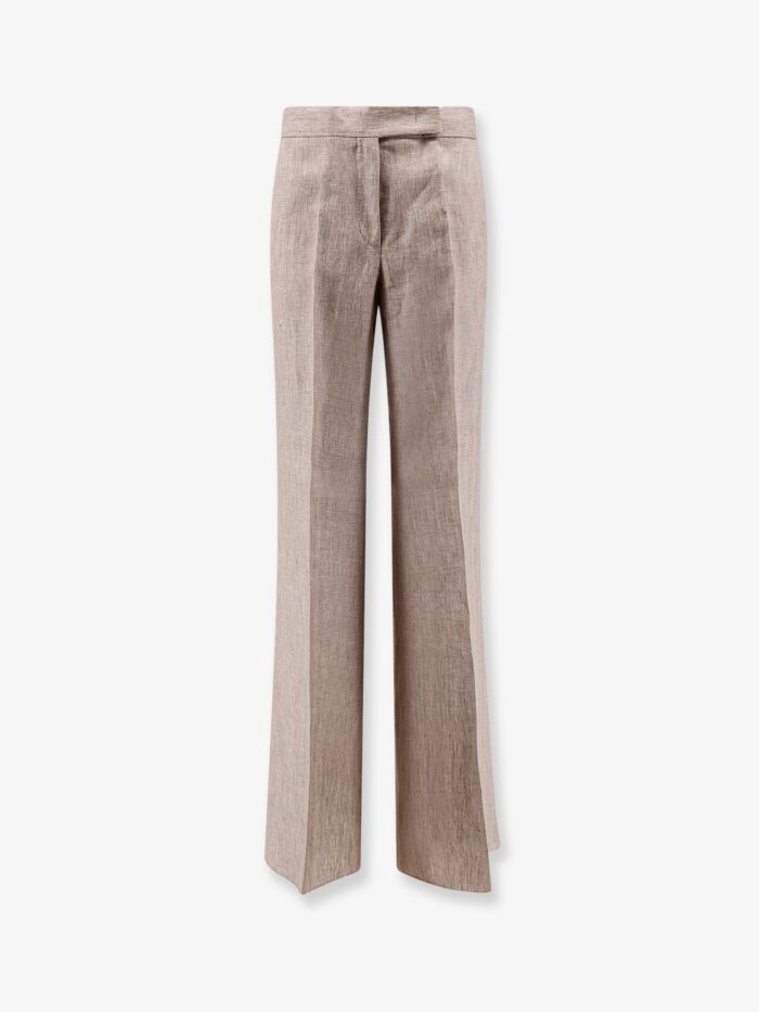 Max Mara Mxmdeserto Linen Trousers