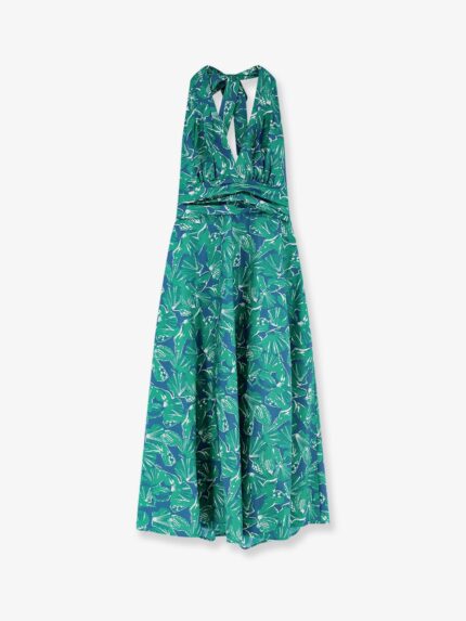 Max Mara Mxmebella Printed Cotton Dress