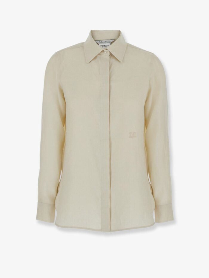 Max Mara Mxmfalasco "Vissuto" Linen Shirt