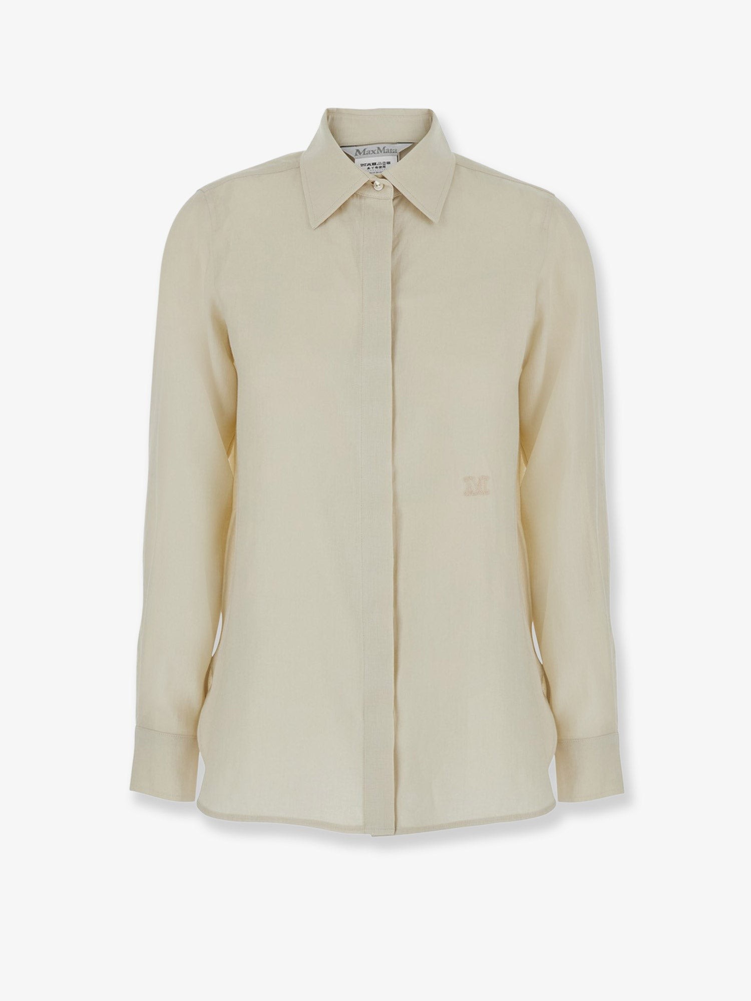 Max Mara Mxmfalasco "Vissuto" Linen Shirt