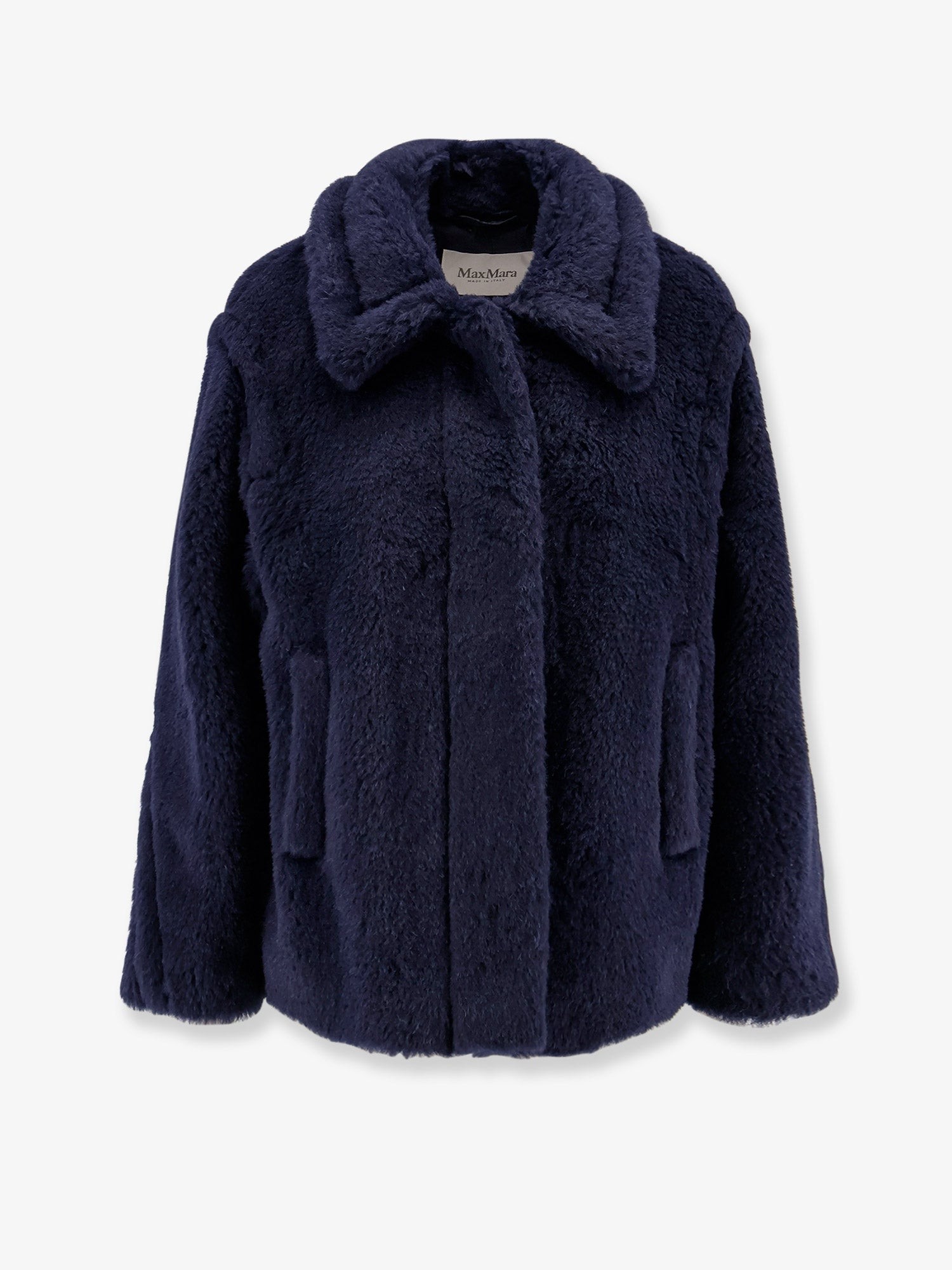 Max Mara Mxmfuggito Alpaca And Virgin Wool Fur Jacket