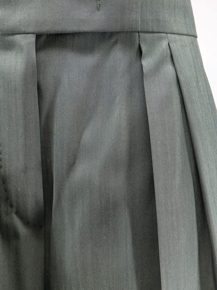 Max Mara Mxmgiallo Virgin Wool And Silk Trousers