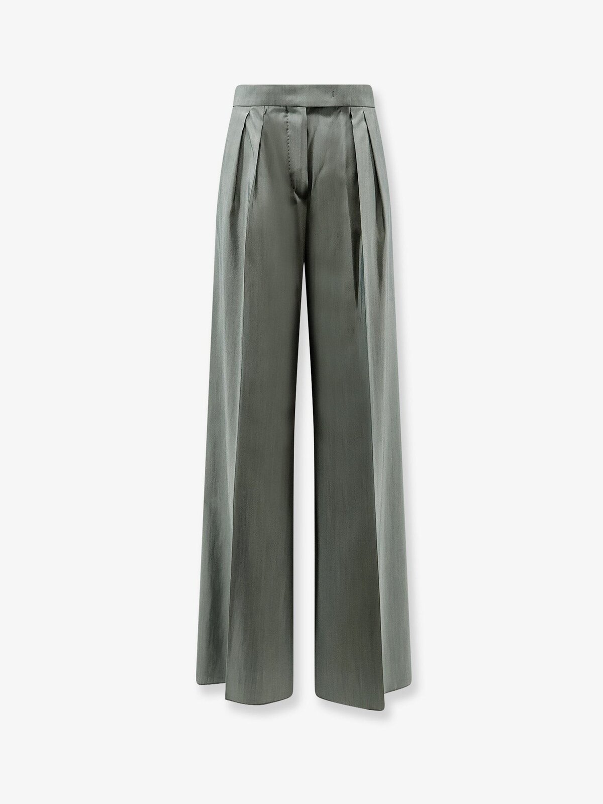 Max Mara Mxmgiallo Virgin Wool And Silk Trousers