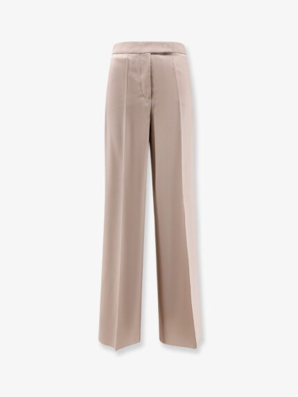 Max Mara Mxmgirone Virgin Wool, Mohair And Silk Trousers
