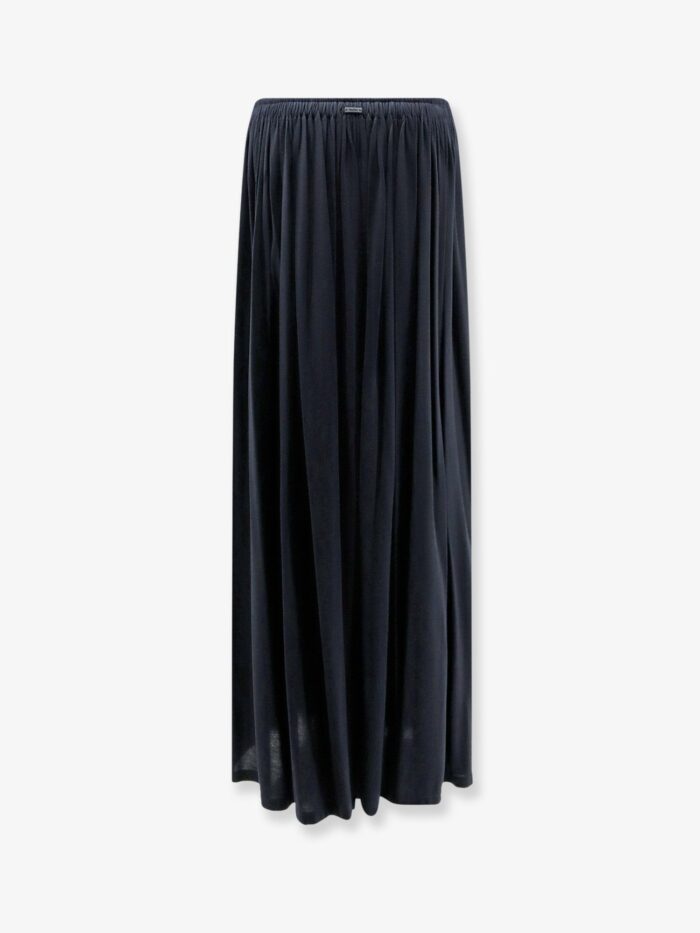 Max Mara MXMLivrea Pleated Jersey Long Skirt