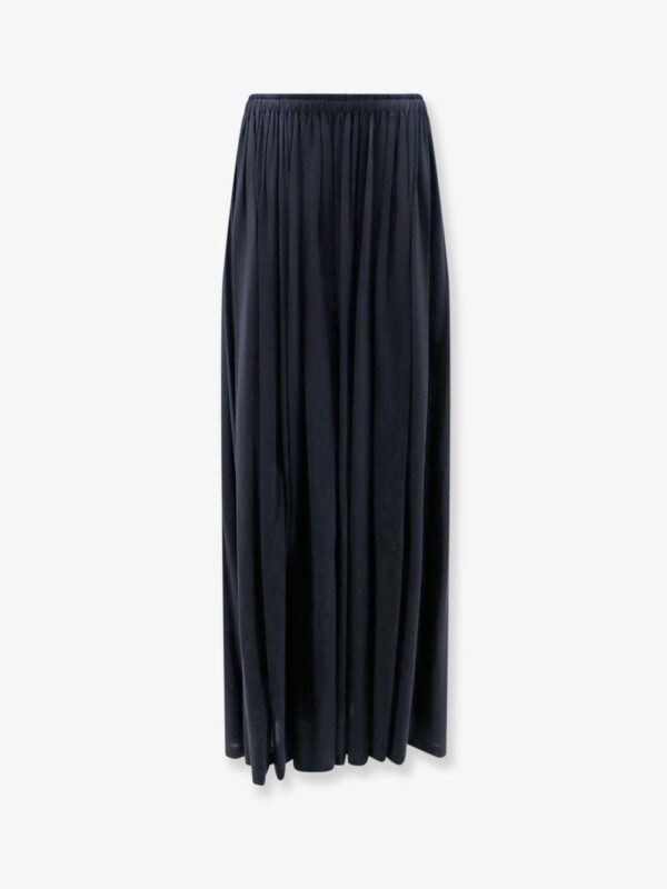 Max Mara MXMLivrea Pleated Jersey Long Skirt