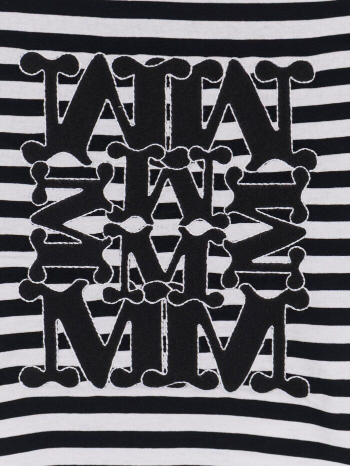 Max Mara MxmRuta Cotton T-shirt With Front Embroidery