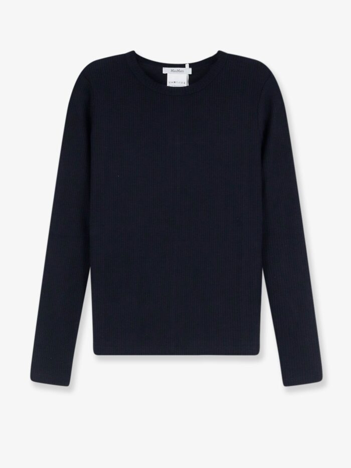 Max Mara Mxmsalmone Lyocell And Silk T-shirt