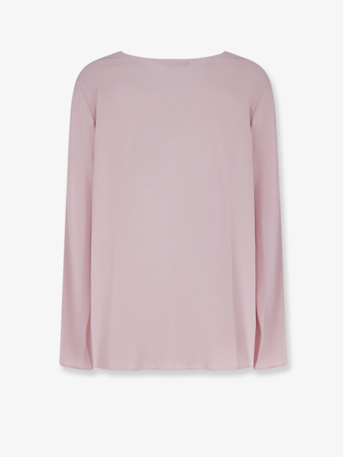 Max Mara Mxp Mitico Stretch Silk Shirt