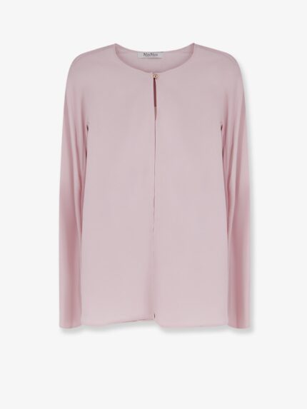 Max Mara Mxp Mitico Stretch Silk Shirt