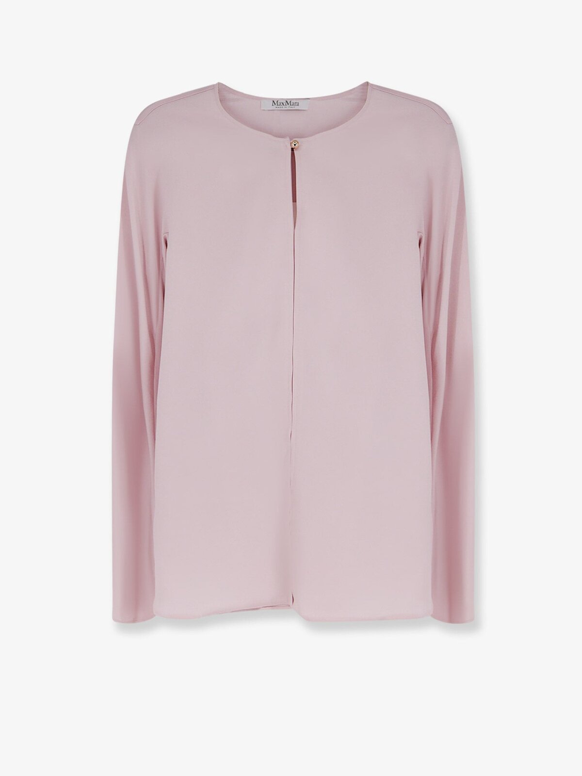 Max Mara Mxp Mitico Stretch Silk Shirt