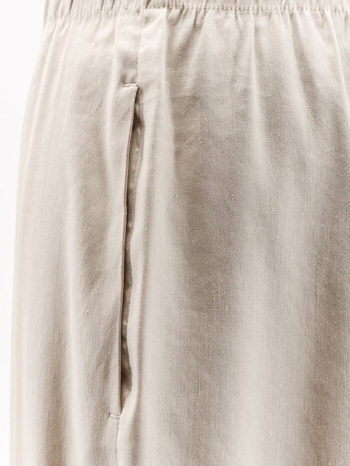 Max Mara Mxpdestino Linen And Viscose Trousers