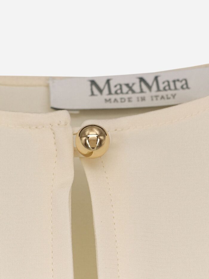 Max Mara Mxpmitico Stretch Silk Shirt