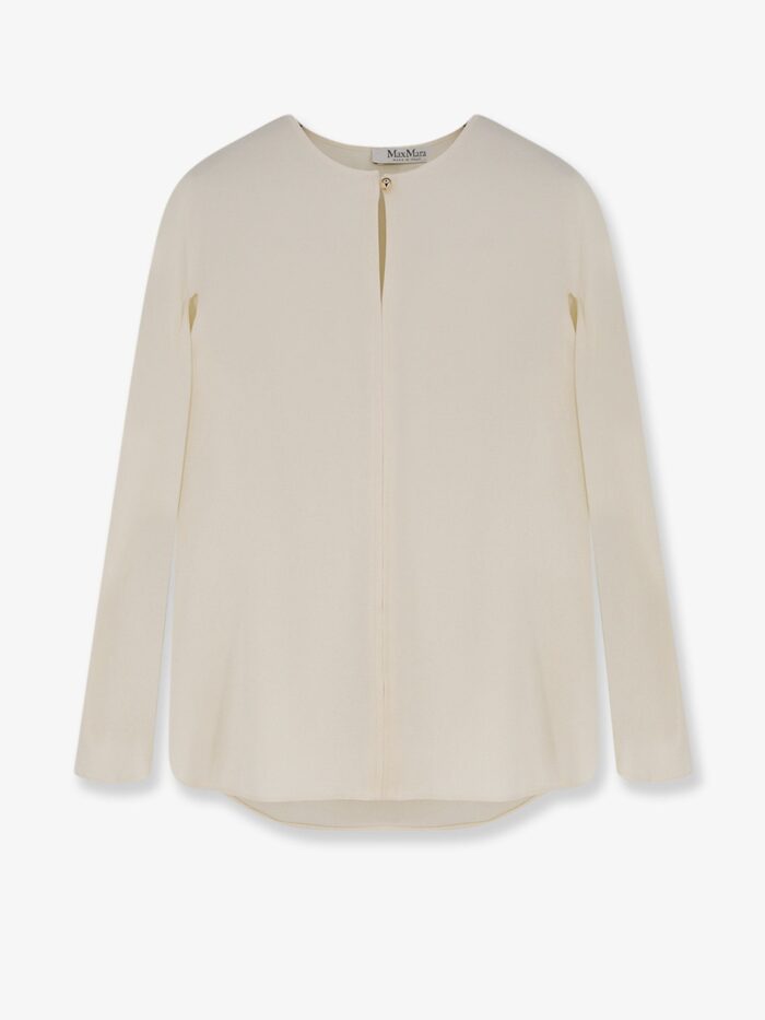 Max Mara Mxpmitico Stretch Silk Shirt