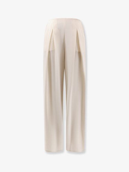 Max Mara Mxppalude Silk Trousers