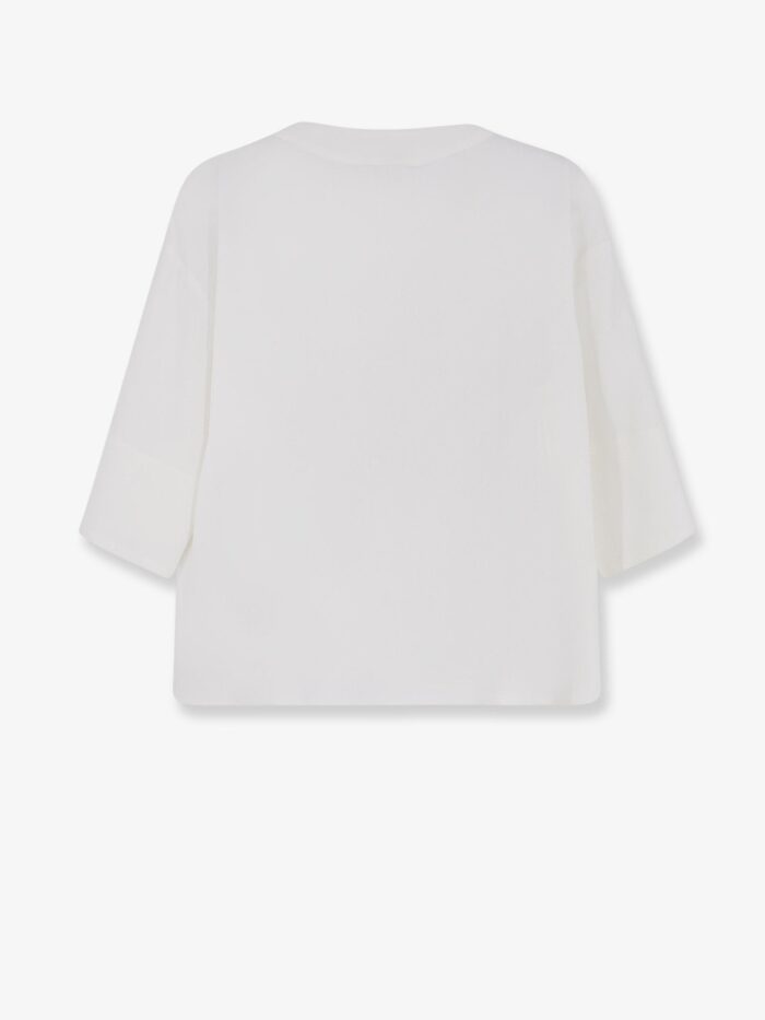 Max Mara Mxpsospiro Linen And Viscosa Shirt