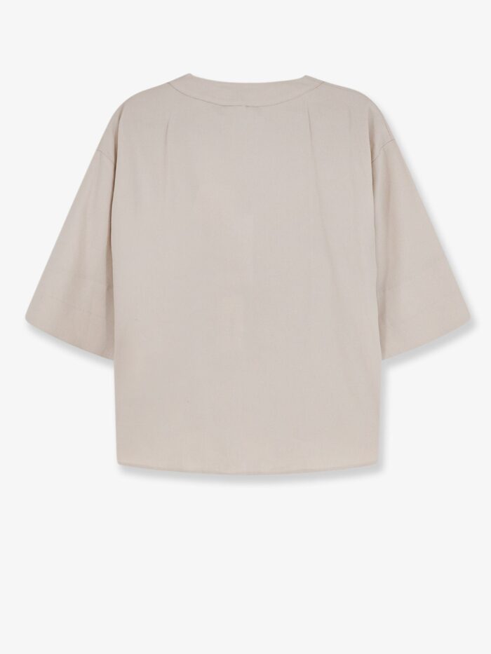 Max Mara Mxpsospiro Linen And Viscose Shirt