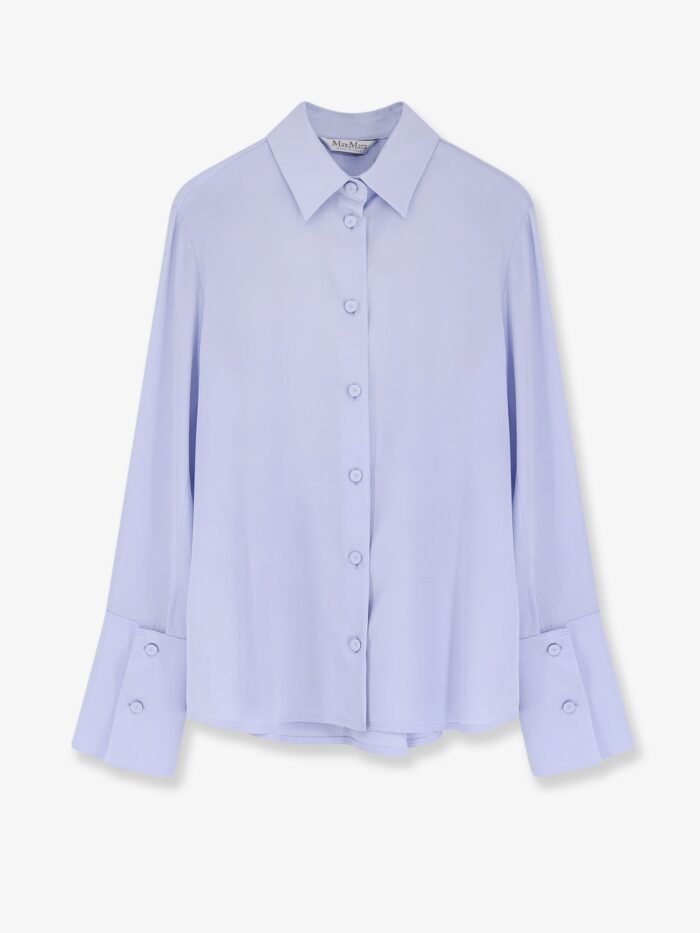 Max Mara Mxpvoliera Stretch Silk Shirt