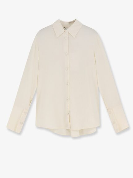 Max Mara Mxpvoliera Stretch Silk Shirt