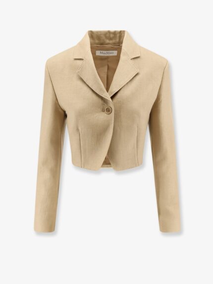 Max Mara Mxsbuono Linen Blazer