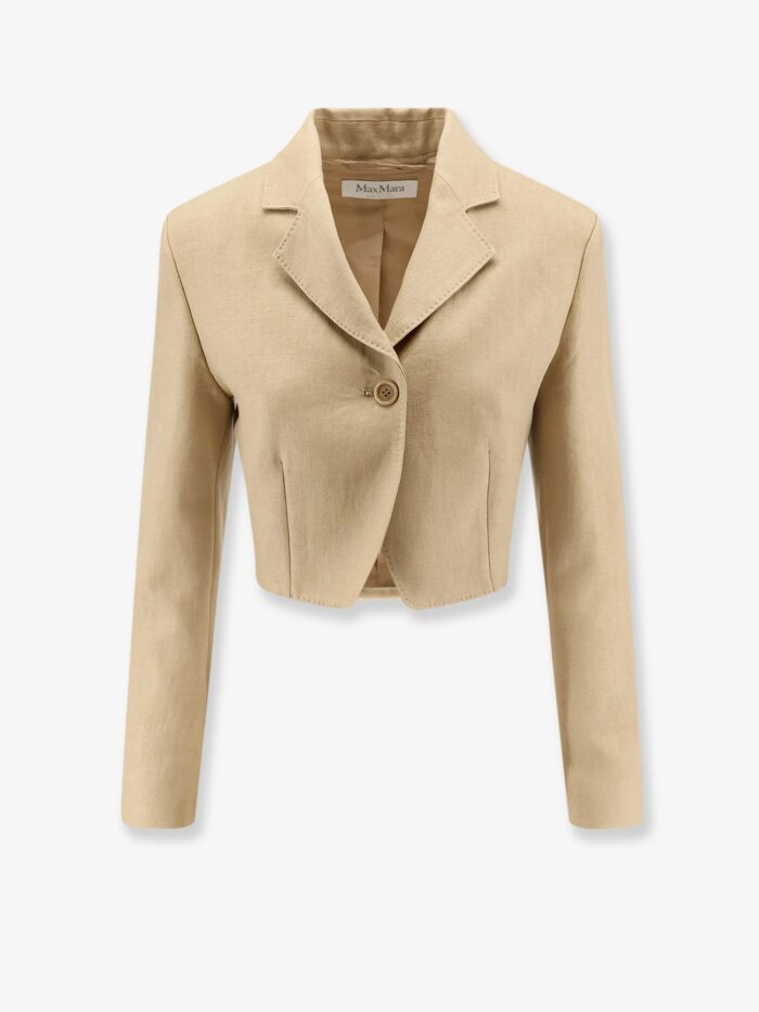 Max Mara Mxsbuono Linen Blazer