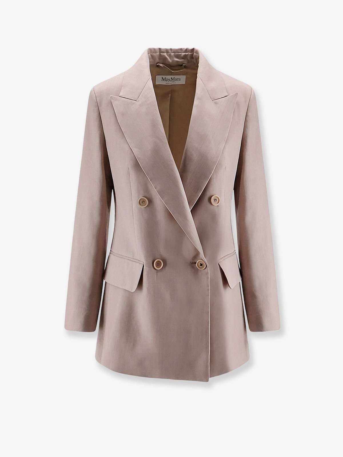 Max Mara Mxsfeltro Silk Blazer