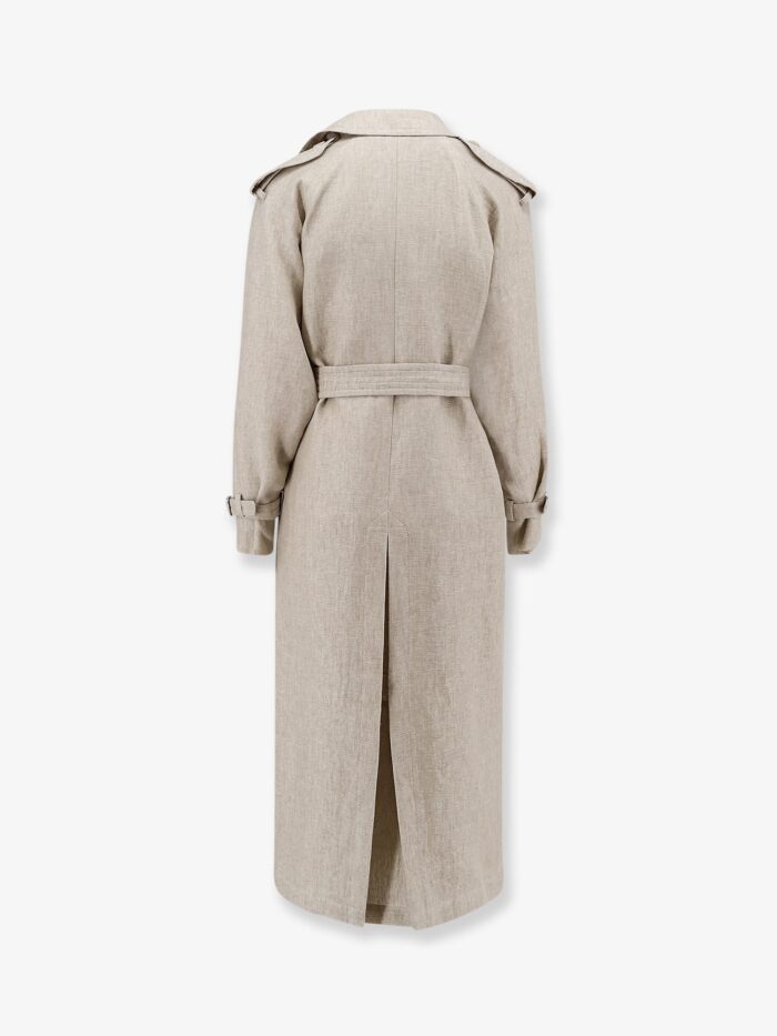 Max Mara Mxspedaggi Linen Trench