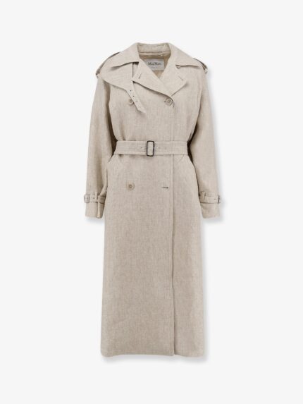 Max Mara Mxspedaggi Linen Trench