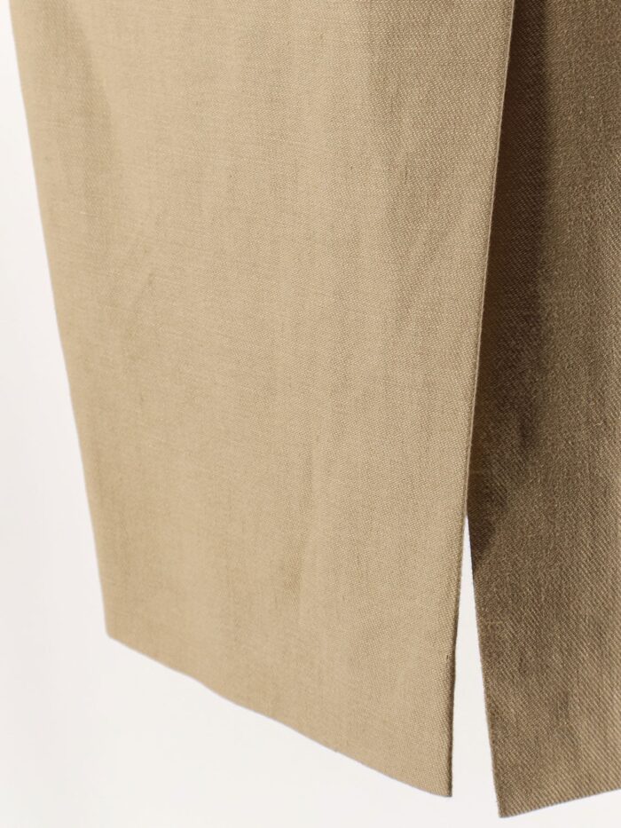 Max Mara Mxsveranda Linen Midi Skirt