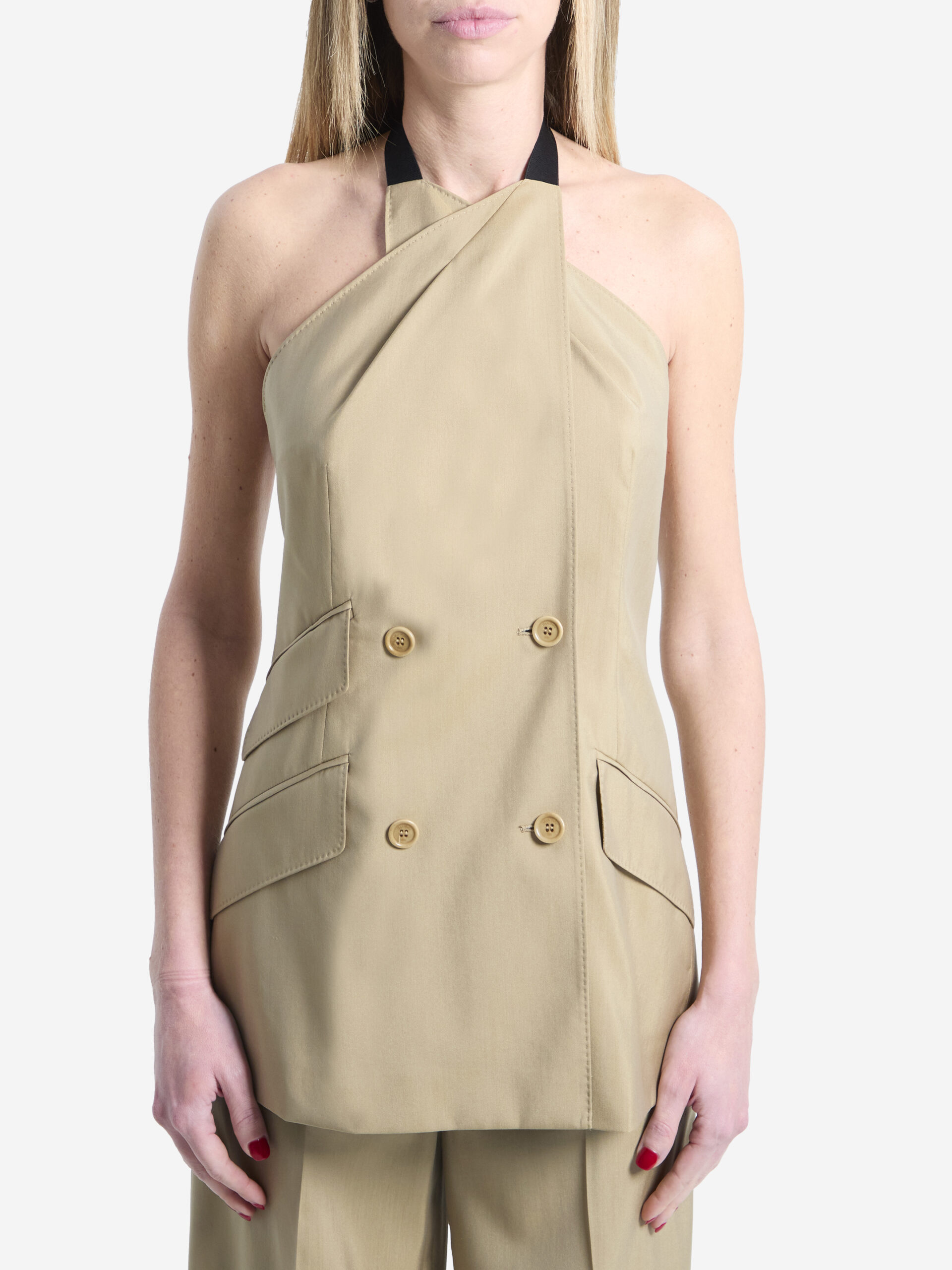 Max Mara Nuraghe sleeveless jacket
