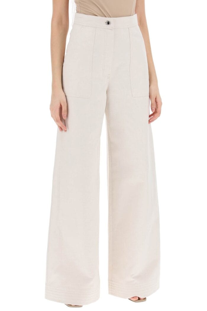 MAX MARA 'oboli' Wide-leg Workwear