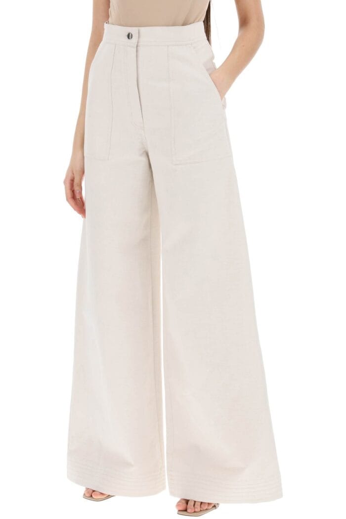 MAX MARA 'oboli' Wide-leg Workwear