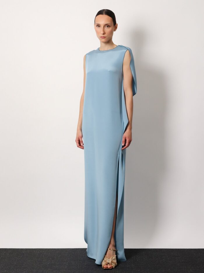 Max Mara Odessa Silk Long Dress