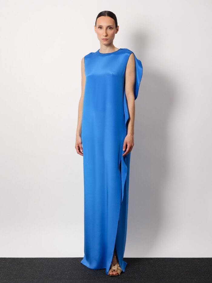 Max Mara Odessa Silk Long Dress
