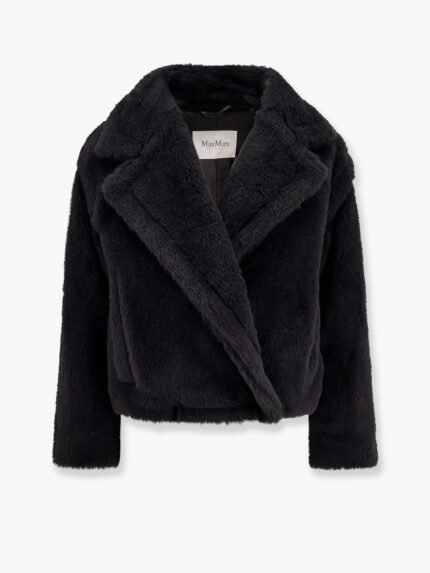 Max Mara Oggeri Alpaca Fur And Virgin Wool Jacket