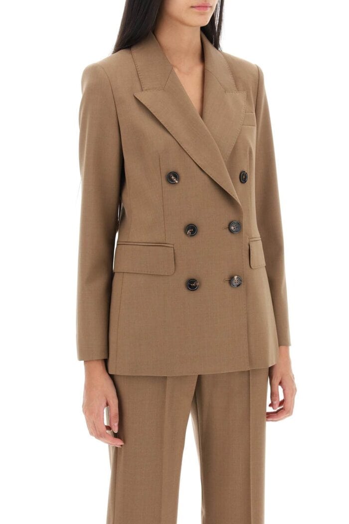 Max Mara 'oppio' Light Wool Blazer