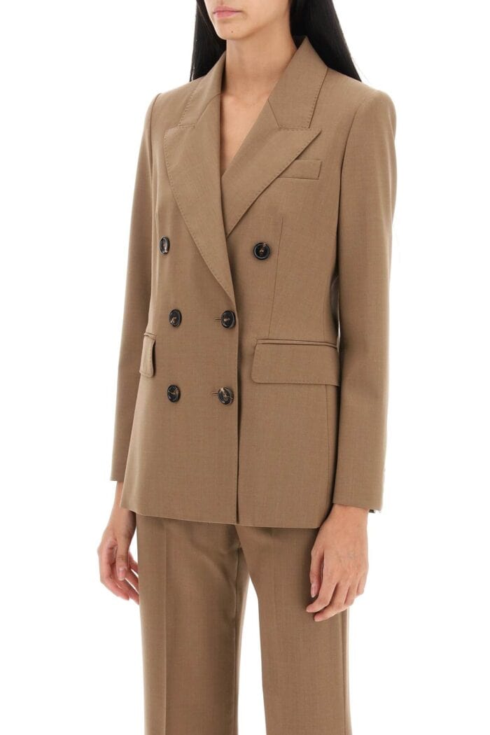 Max Mara 'oppio' Light Wool Blazer