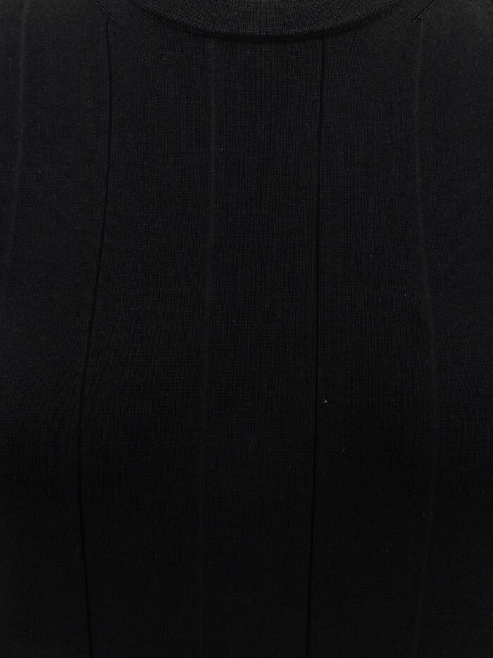 Max Mara Orafo Viscose Blend Midi Dress