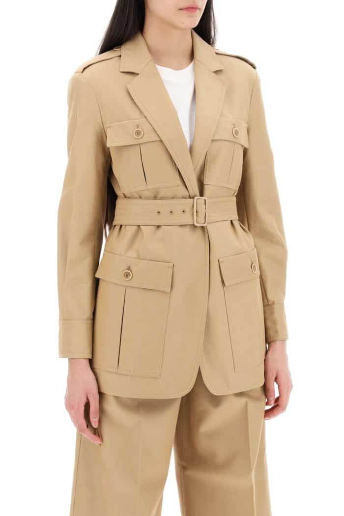 MAX MARA Pacos Canvas Saharan Jacket For