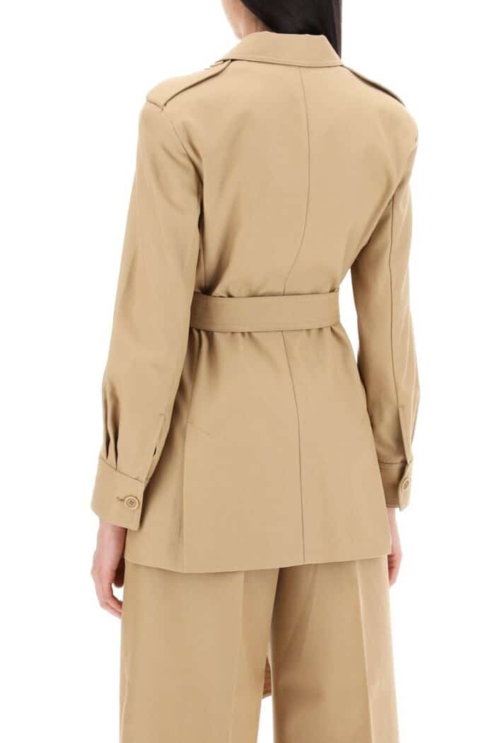 MAX MARA Pacos Canvas Saharan Jacket For