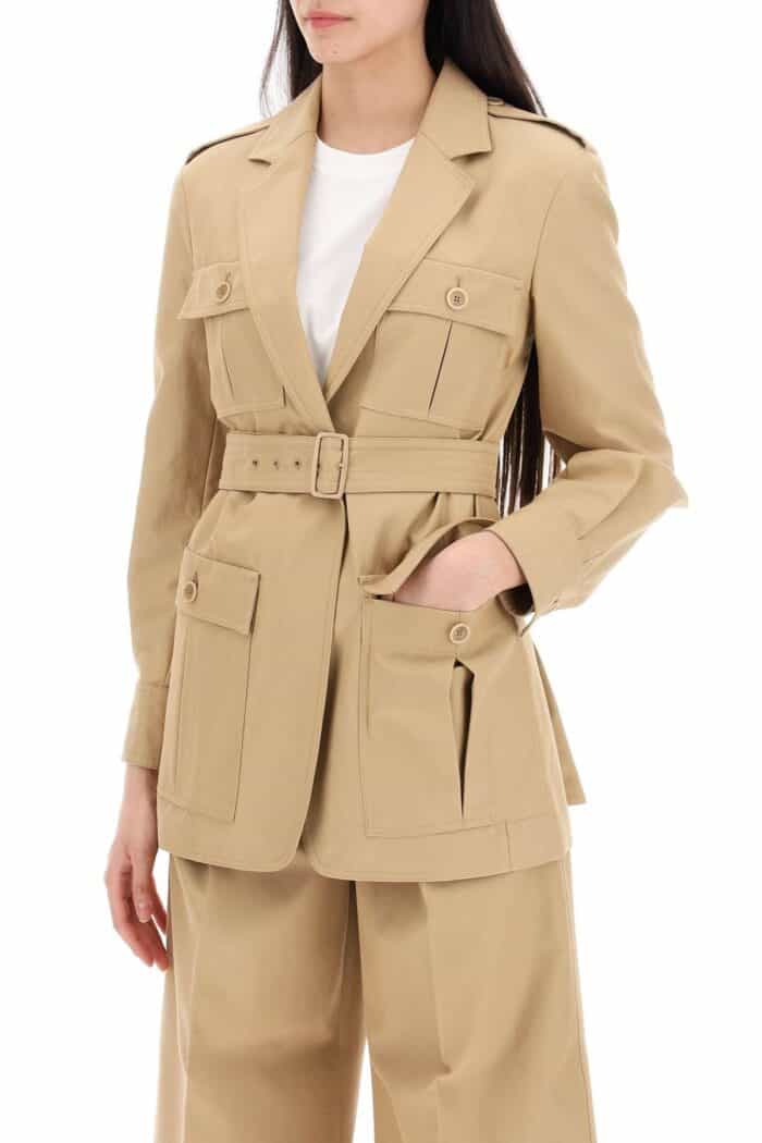 MAX MARA Pacos Canvas Saharan Jacket For